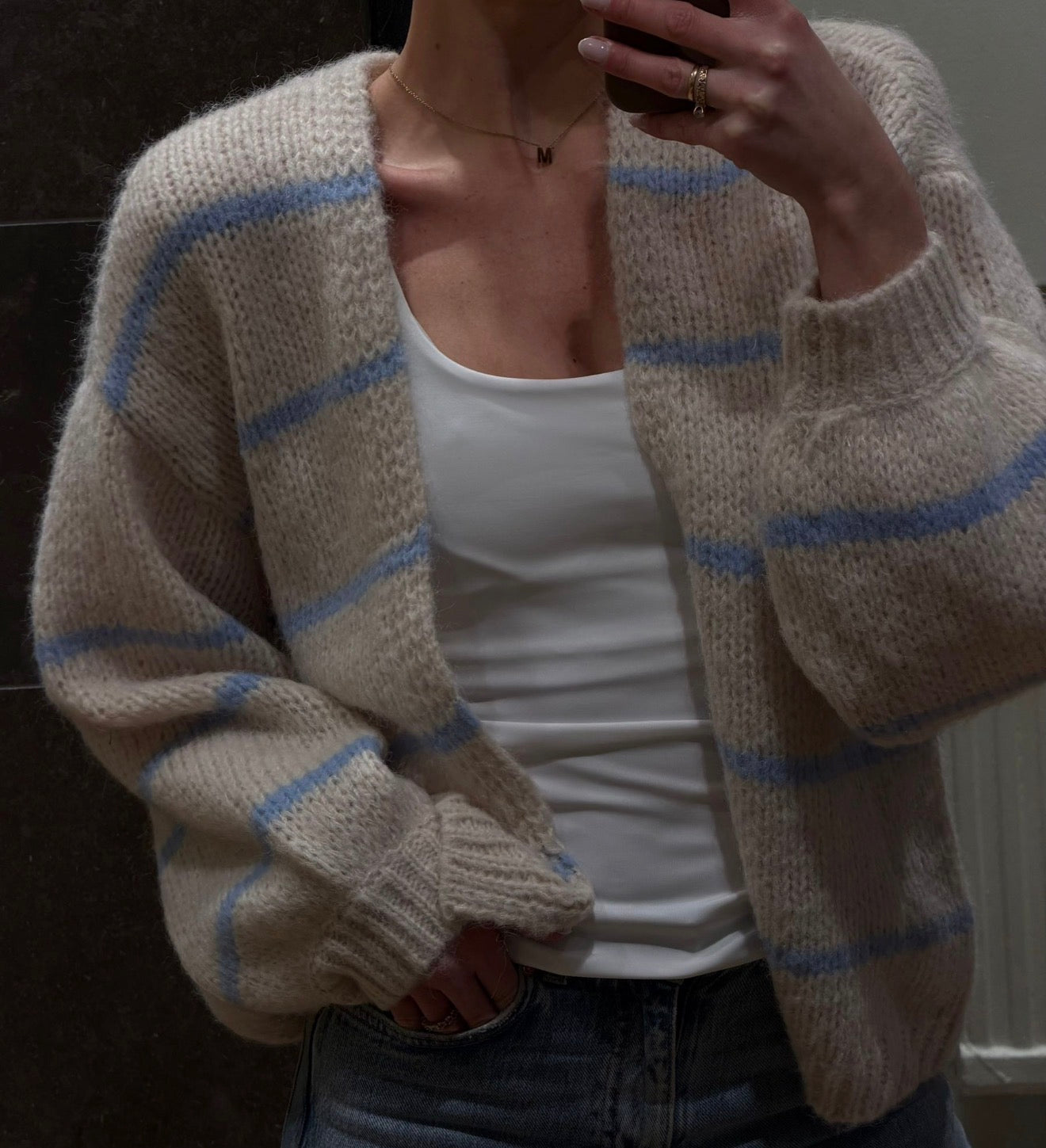 VMMAYBE Knit Cardigan - Birch